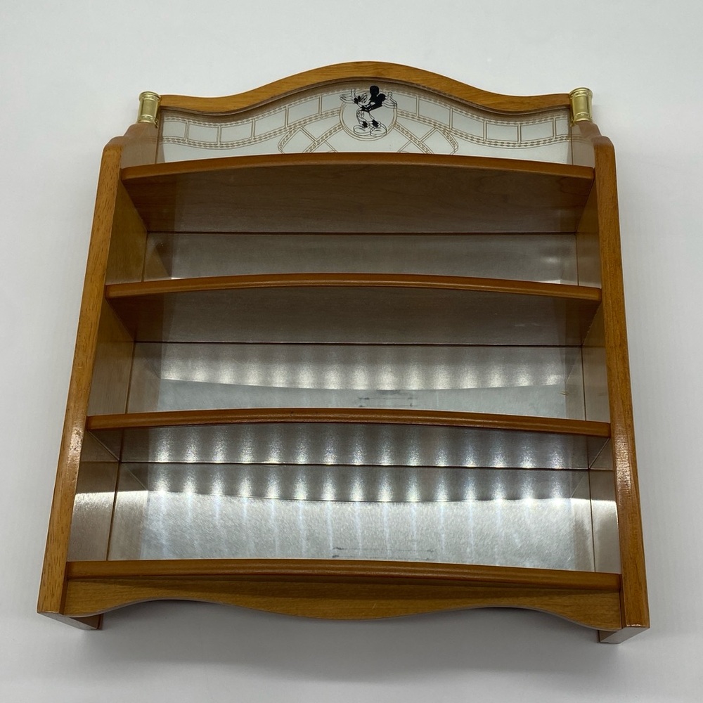 Disney Wooden Wall Shelf with Decorative Accent
